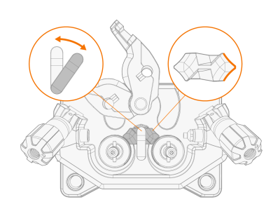 Installing wire guide tubes (RA50 4R)