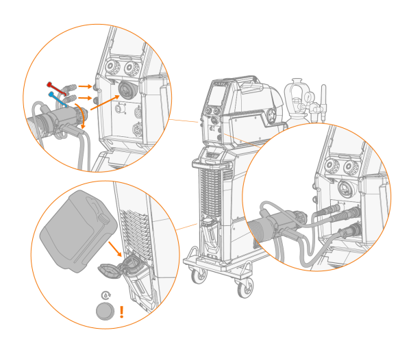 Subfeeder Connecting subfeeder